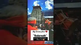 kedarnath is my dream place❤