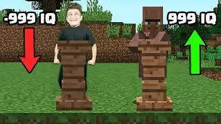 KÖYLÜ vs İNSAN IQ TESTİ Minecraft!