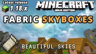 Minecraft Java 1.18.1 Fabric SkyBoxes Mod Custom Skybox Sodium 1.18.1 (No OptiFine)