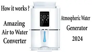 How it works Atmospheric Water Generator | Ideas Mist