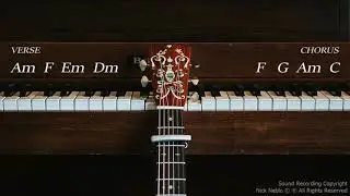 Electric PIano Acoustic Gutiar Ballad A Minor
