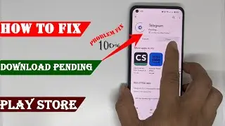 How to Fix Download apps pending in play store