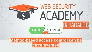 Method-based access control can be circumvented | Portswigger Academy