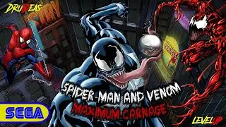 SPIDER-MAN AND VENOM: MAXIMUM CARNAGE | ЧЕЛОВЕК ПАУК И ВЕНОМ: КАРНАЖ | DruIDeas | LEVEL UP | SEGA