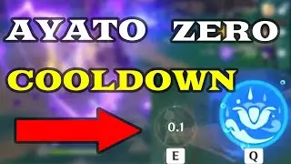Como deixar o AYATO SEM COOLDOWN | Genshin Impact
