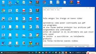 como poner contraseña a un archivo pdf ( sin programas ) y facil .....