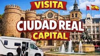 🛑 WE WERE SURPRISED BY THE KINDNESS‼️What to see in Ciudad Real 👉 Motorhome Area 💃🕺