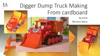 Digger Dump Truck (Muck in Bob the Builder) by Bhushan Mane