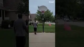 It's gonna be goal 👧💞 #genderreveal #basketball #fail #parenting #reels