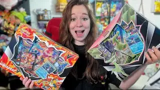 OMG 😭 Ouverture des Coffrets Pokémon Viridium & Simiabraz V !