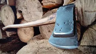 SPLITTING BEAST!!! From Felling Axe to Splitting Axe