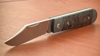 NEW! EXCEPTIONAL GENTS KNIFE - Jack Wolf Knives Little Bro