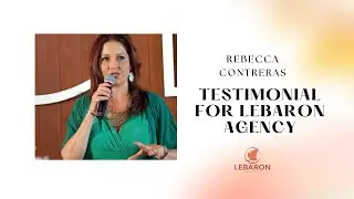 Rebeca Contreras'   Testimonial for LeBaron Agency