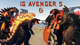 IG Avengers  vs Kaijus Epic Battle 6 | Kaiju Universe