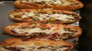 How I Make Pizza on a Hoagie Roll || ☆1st Time LIVE