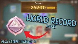 How I (kinda) got a WORLD RECORD on STREAM (Highlights)