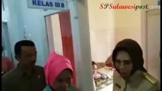 Wali Kota Kotamobagu Ir Hj Tatong Bara Pantau RSIA