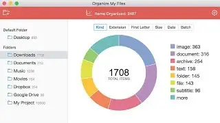 Easy File Organizer - Organize files, folders and Desktop on Windows, Mac and Linux