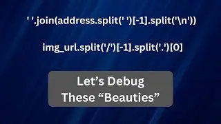 Python String/List One-Liners: 2 Practical Examples