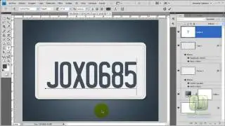 Tutorial Photoshop: Efecto Texto Placas + Vectores.