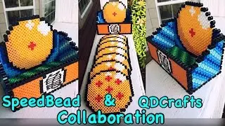 Perler Bead Dragon Ball Z Coaster Set Collab with QDCrafts!!
