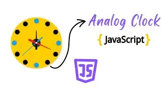 Creative Analog Clock using Html CSS And JavaScript
