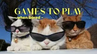 cute & cozy 🎀 games to play when bored | kyqnngx
