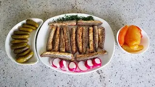 Рыба САРГАН Жареный. Выпуск №744