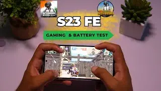 Samsung Galaxy S23 FE BGMI/PUBG Test 🔥 Samsung S23 FE Gaming Test 2024