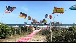 20 minutes of Sunny Day - Barra da Tijuca, Rio de Janeiro Beach Walk