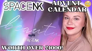 WORTH OVER £1000😯 | UNBOXING THE SPACE NK ADVENT CALENDAR | makeupwithalixkate