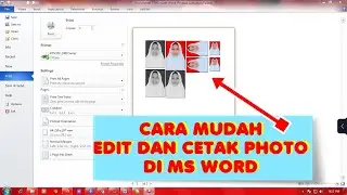 Cara Membuat Pas Foto dengan Microsoft Word