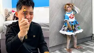 Kaka was not satisfied with the picture her Dad drew of her