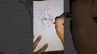 Borushiki speed drawing #anime #drawing #borushiki
