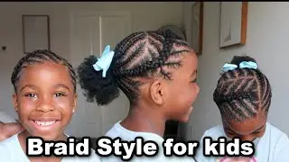 Back to School Braid Style for kids🎀