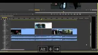 Nudge Clip Selection left/right/up/down - Premiere Pro CC Keyboard shortcut