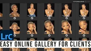 The EASIEST/FASTEST Way to Send Photo Proofs to Your Clients Using Lightroom!