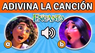 Adivina los PERSONAJES DEL ENCANTO por sus CANCIONES! | Voz de Disney Challenge