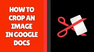 How to Crop an Image in Google Docs
