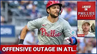 The Philadelphia Phillies Offense Completely No-Shows In Series Loss To The Atlanta Braves