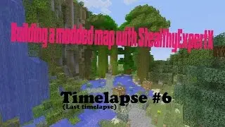 Minecraft Xbox 360: Building a Modded Map (Time Lapse) #6 with StealthyExpertX