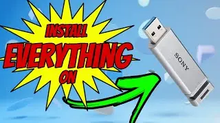 How to install apps on a USB drive