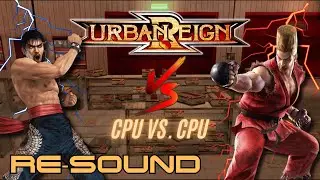 Urban Reign - Epic CPU Showdown: Marshall Law vs. Paul Phoenix ((PCSX2 Gameplay)) [[RE-SOUND🔊👊]] 4K