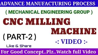 CNC MILLING MACHINE ! PART 2 ! CNC milling machine part 2 ! Explained in Hindi