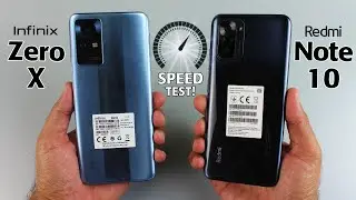 infinix Zero X Neo vs Redmi Note 10 Speed Test!