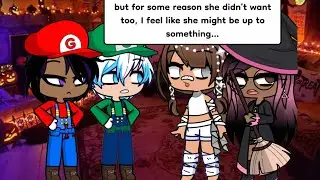 Mini Halloween party (Gacha belly stuffing/burps)