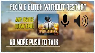 HOW TO FIX MIC GLITCH IN BGMI WITHOUT RESTART GAME | FIX VOICE GLITCH IN PUBGM | NINJA JEE