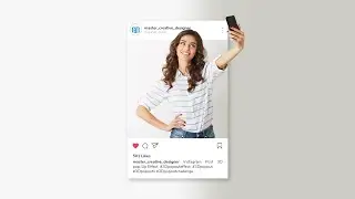 Instagram Pop Out Effect | Photoshop 3D Instagram Pop Out Effect Photoshop Tutorial