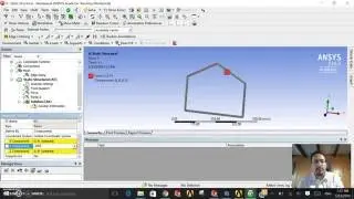 IMPORTAR SOLIDWORKS VIGAS A ANSYS   IMPORT SOLIDWORKS BEAMS TO ANSYS