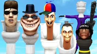SKIBI TOILETS MORPHS *How to get ALL 6 NEW Toilet Morphs and Badges* PART 3!  Roblox